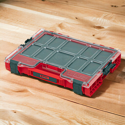 Qbrick System PRO 200 MFI RED ULTRA HD Organiser 452 x 358 x 79 mm 6 l stackable IP54