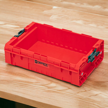 Qbrick System PRO Box 130 2.0 RED ULTRA HD Custom stackable container 450 x 310 x 151 mm 9 l stackable
