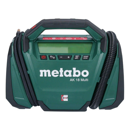 Metabo AK 18 Multi compresor sin cable 18 V 11 bar + 2x batería 4,0 Ah + cargador