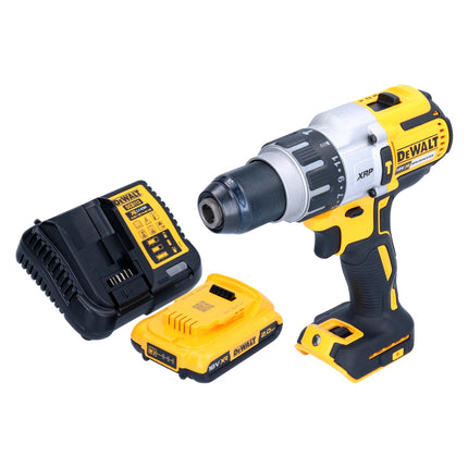 Taladradora de percusión sin cable DeWalt DCD 996 D1 18 V 95 Nm sin escobillas + 1x batería recargable 2,0 Ah + cargador