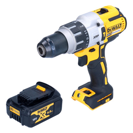 Taladradora de percusión sin cable DeWalt DCD 996 N 18 V 95 Nm sin escobillas + 1x batería recargable 4,0 Ah - sin cargador