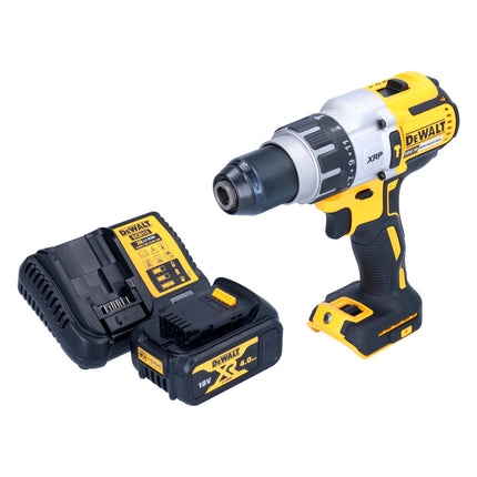 Taladradora de percusión sin cable DeWalt DCD 996 M1 18 V 95 Nm sin escobillas + 1x batería recargable 4,0 Ah + cargador
