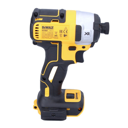 DeWalt DCF 887 N 18 V 205 Nm 1/4'' Avvitatore a impulsi senza spazzole + 1x batteria 1,7 Ah - senza caricabatterie