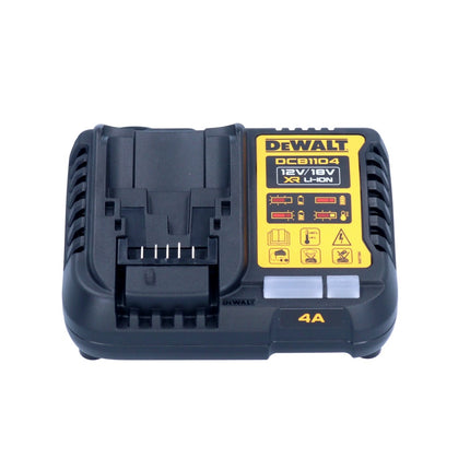 Caricabatterie rapido DeWalt DCB 1104 10,8 - 18 V 4,0 A per batterie XR Li-Ion