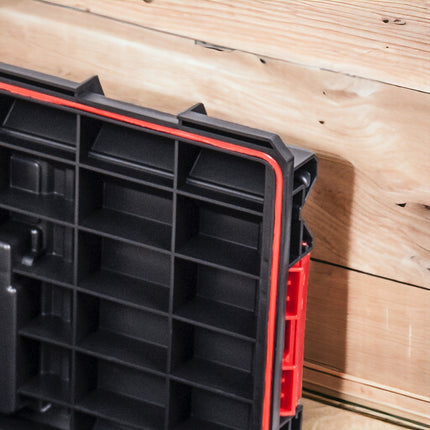 Toolbrothers RHINO Slim Werkzeugkoffer ECO Basic Long Edition 22 l IP54 + Werkzeugschale