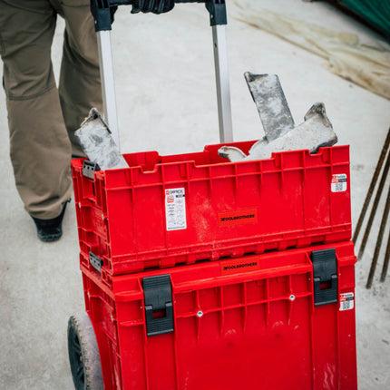 Toolbrothers RHINO XXL Caja de herramientas ULTRA Custom 35 l apilable con separadores extraíbles