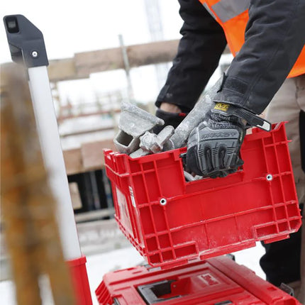 Toolbrothers RHINO XXL Caja de herramientas ULTRA Custom 35 l apilable con separadores extraíbles