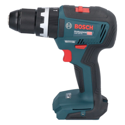 Bosch GSB 18V-55 Trapano a percussione professionale a batteria 18 V 55 Nm senza spazzole ( 0615990L7C ) + 2x batteria ricaricabile 4,0 Ah + caricabatterie + custodia