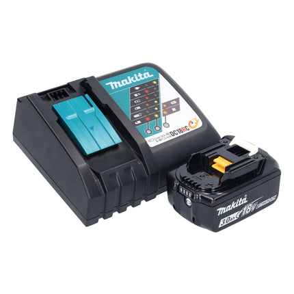 Taladro de percusión sin cable Makita DHP 489 RF1 18 V 73 Nm sin escobillas + 1x batería recargable 3,0 Ah + cargador