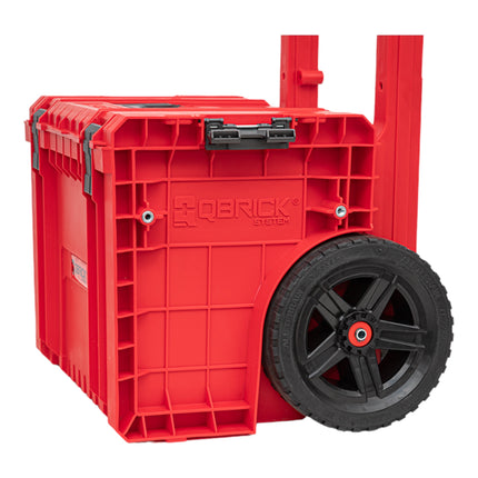 Qbrick System PRO Cart 2.0 Plus RED ULTRA HD empilable 490 x 415 x 660 mm 29 l IP54 poignée télescopique double amovible