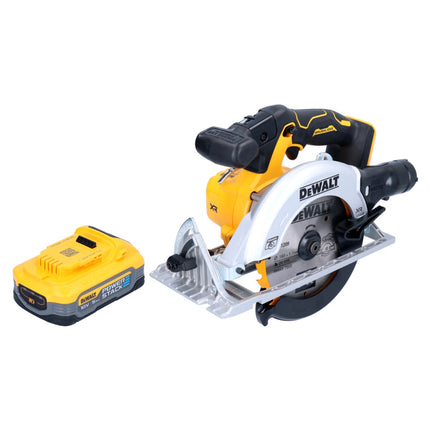 Sierra circular sin cable DeWalt DCS 565 N 18 V 165 mm sin escobillas + 1x batería Powerstack 5,0 Ah - sin cargador