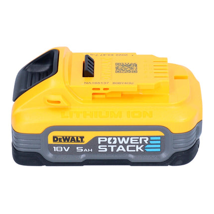 Sierra circular sin cable DeWalt DCS 565 N 18 V 165 mm sin escobillas + 1x batería Powerstack 5,0 Ah - sin cargador