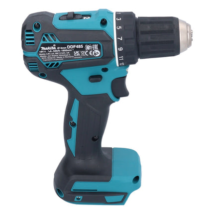Makita DDF 485 ZK Perceuse-visseuse sans fil 18 V 50 Nm Brushless + Coffret - sans batterie, sans chargeur