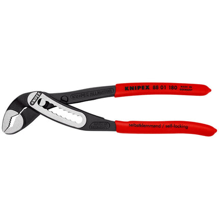 KNIPEX Alicates para bombas de agua Alligator(R) Longitud 180 mm Anchura de sujeción 36 mm ( 4000810669 )