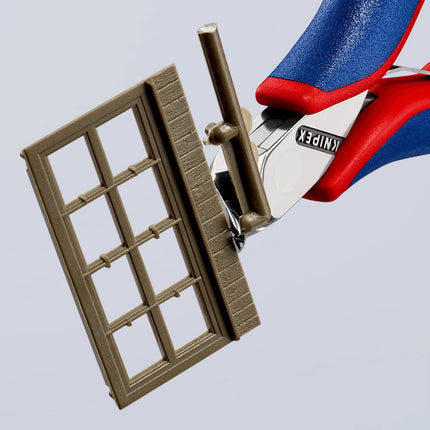 KNIPEX Electronics end cutters, length 115 mm ( 4000794598 )