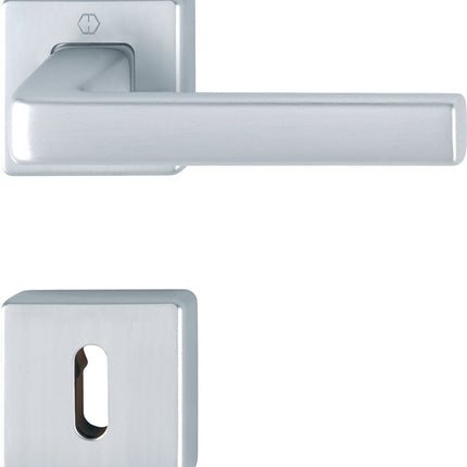 HOPPE rose set Dublin 1124 / 843KV/843KVS Aluminium F1 ( 3000203135 )