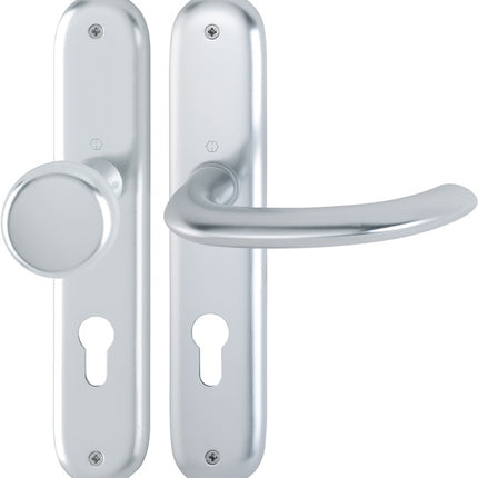 Zestaw długich płyt HOPPE Marseille 53/273P/1138 Aluminium F1 ( 3000252629 )