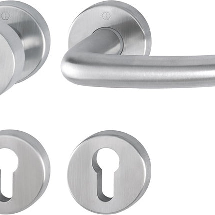 HOPPE Zestaw rozetek San Francisco E58/42KV/42KVS/1301Z Stal nierdzewna F69 ( 3000202020 )