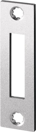 Gâche plate BKS S412 à chant argenté ( 3000250567 )