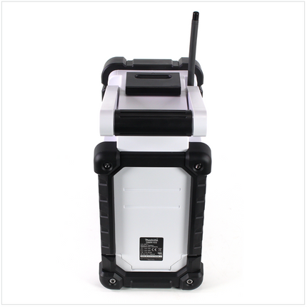 Makita DMR 102 A1 W Baustellen Radio 7,2 - 18 V Weiß + 1x Akku 2,0 Ah - ohne Ladegerät - Toolbrothers
