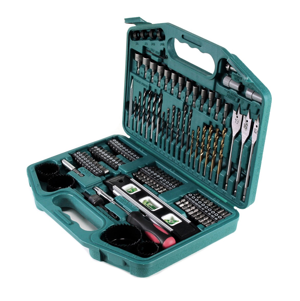 Dein Werkzeug-Upgrade: Das Makita 101-teilige Bit- und Bohrer-Set (P-67832) für maximale Projekt-Power!