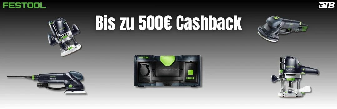 Festool Sommer-Aktionen 2025: Cashback sichern und doppelt profitieren!