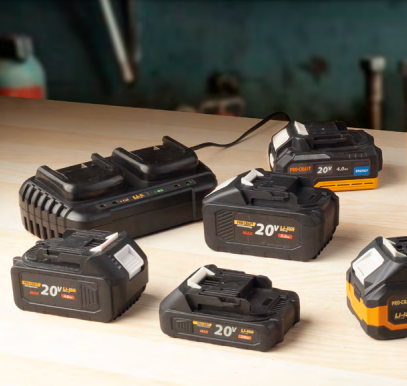 PROCRAFT - Akkus und Ladegeräte