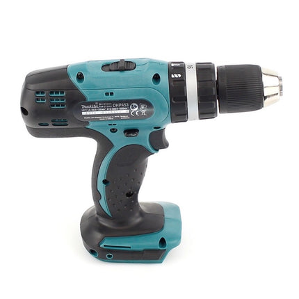 Taladro de percusión sin cable Makita DHP 453 ZJ 18V 42Nm en Makpac - sin batería ni cargador