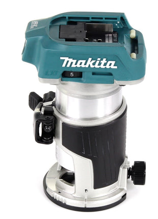 Makita DRT 50 RAJ X2 Akku Multifunktionsfräse 18 V Brushless + 2x Akku 2,0 + Ladegerät + Fräsmodule + Makpac - Toolbrothers