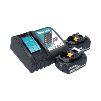 Makita DUC 357 RM2X3 Akumulatorowa pilarka łańcuchowa 18 V 35 cm bezszczotkowa + 2x akumulator 4,0 Ah + ładowarka