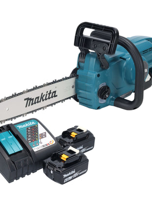 Makita DUC 357 RG2X3 Cordless chainsaw 18 V 35 cm brushless + 2x battery 6.0 Ah + charger