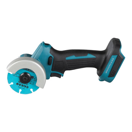 Makita DMC 300 M1J Smerigliatrice angolare a batteria 18 V 76 mm brushless + 1x batteria 4,0 Ah + Makpac - senza caricabatterie