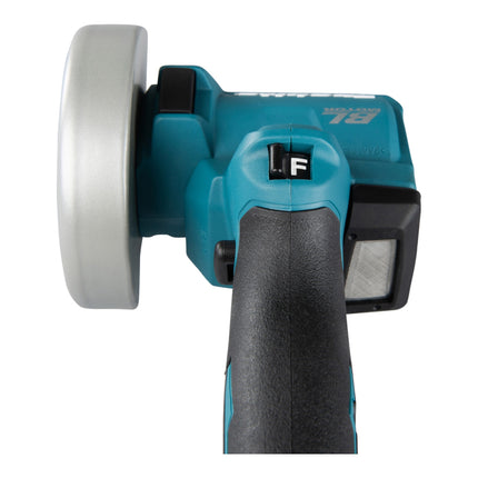 Makita DMC 300 T1J akumulatorowa szlifierka kątowa 18 V 76 mm bezszczotkowa + 1x akumulator 5,0 Ah + Makpac - bez ładowarki