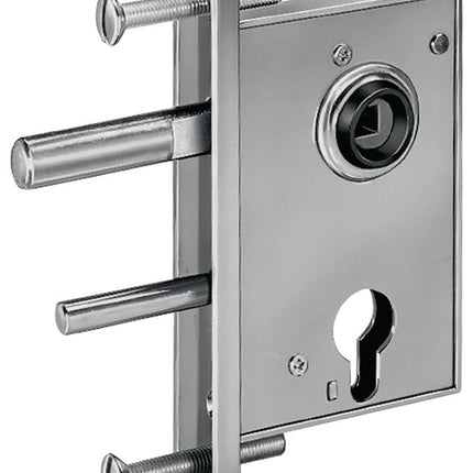 Serratura per cancello a rete AMF 107 arretrata 50 mm zincata ( 3311021048 )