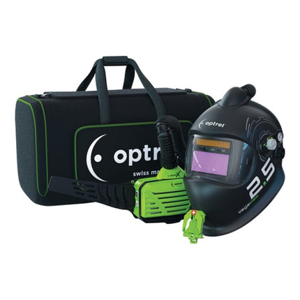 Casco per saldatura OPTREL Vegaview 2.5 con protezione respiratoria a soffio ( 4000370227 )