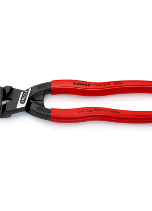KNIPEX compact bolt cutters CoBolt(R) length 200 mm plastic coating ( 4000810152 )