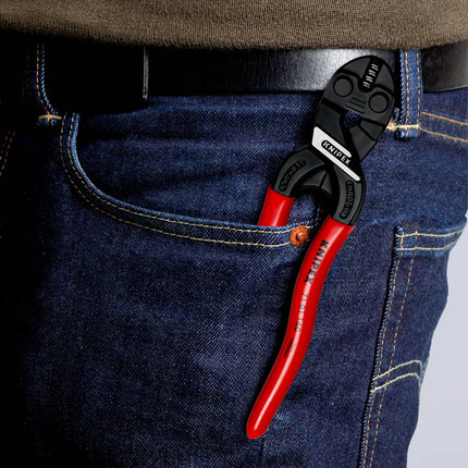 KNIPEX Coupe-boulon compact CoBolt® L. 160 mm avec revêtement en plastique ( 4000810891 )