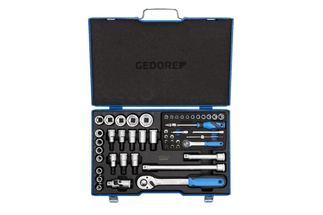 GEDORE socket spanner set 19 V20U-10 50-piece 1/4 + 1/2 ″ ( 4000820550 )