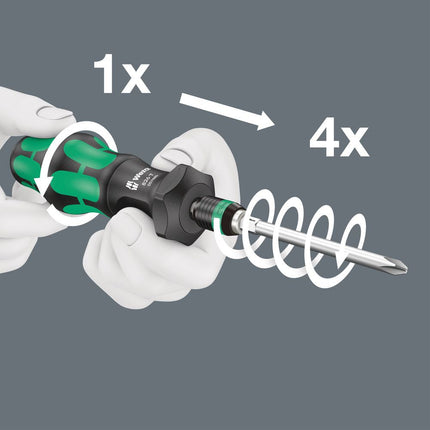WERA KK Turbo Imperial 1 Juego de puntas de 19 piezas ( 4000829874 )