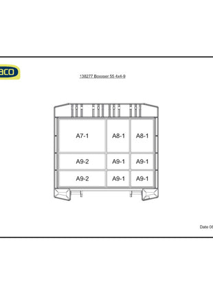 RAACO assortimento boxxser W241xD225xH55mm ( 4000871545 )