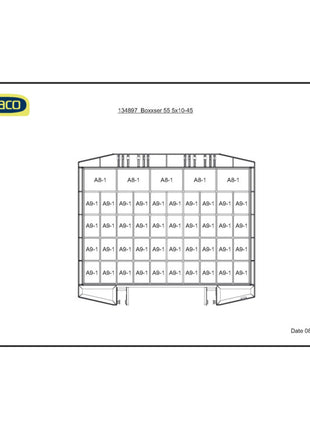 RAACO assortimento boxxser L421xP361xH55mm ( 4000871552 )