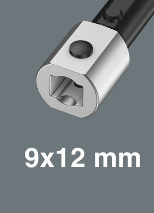 WERA Clé à œil mâle 7775 ouverture de clé 13 mm 9 x 12 mm ( 8000377416 )