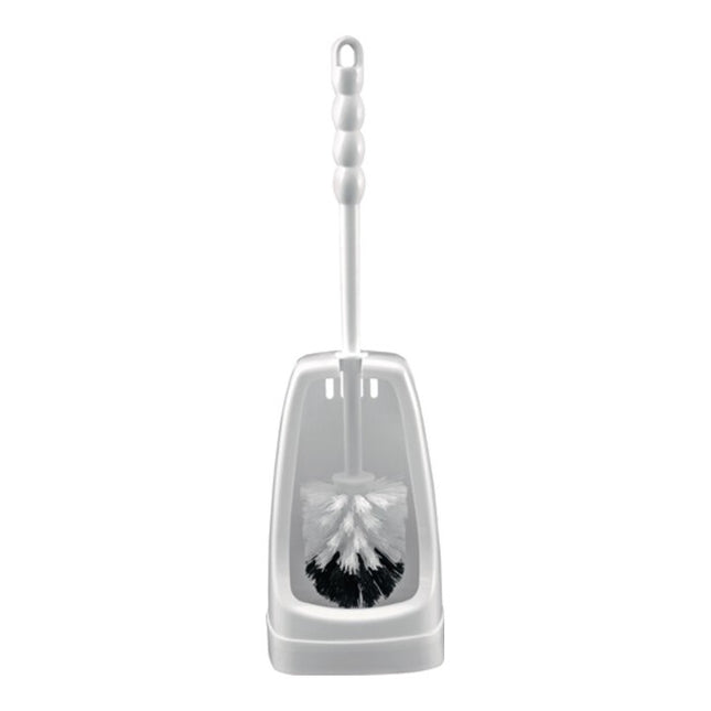Set per WC in plastica bianca senza detergente per cerchi ( 9000470254 )