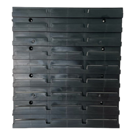 Qbrick System Container Set No. 3 Workshop wall 39 x 35 cm with 10 containers for PRO Organiser 100 Expert / 200 Expert / PRO Drawer 3