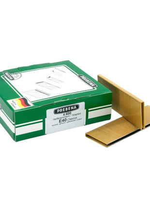 Prebena E40CNKHA Staples Staples 40 mm type E 4600 pieces galvanised hardened