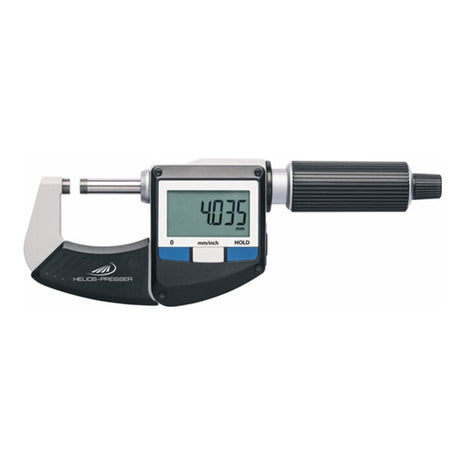 HELIOS PREISSER micrómetro exterior IP40 0-25 mm (4000851241)