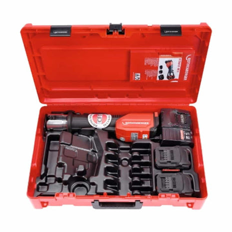 ROTHENBERGER ROMAX 4000 Basic Set CAS 32 - 34 kN 12 - 110 mm,4 + 2 Ah ( 8000739666 ) pressa a batteria