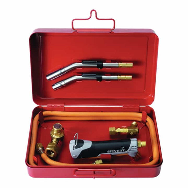 SIEVERT Promatic 1000 set de soldadura dura/blanda en estuche de chapa de acero ( 1000152739 )