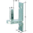 Morsetto GAH DII su piastra 13x25mm ( 3000200196 )