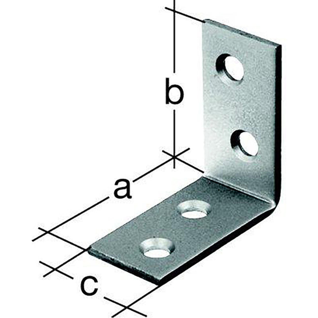 GAH chair angle length 40 x 40 mm width 15 mm thickness 1.75 mm ( 3000200537 )